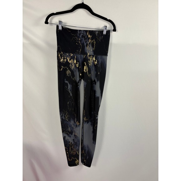 Old Navy Active‎ Extra High-Rise Leggings Powersoft Gold Marble S - Picture 1 of 5